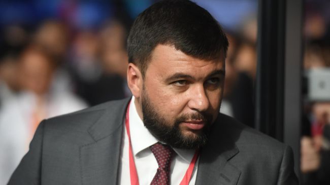 Глава ДНР Денис Пушилин Глава ДНР Денис Пушилин
