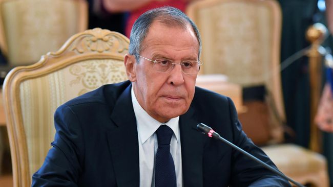Министр иностранных дел РФ Сергей Лавров. 10 июня 2019