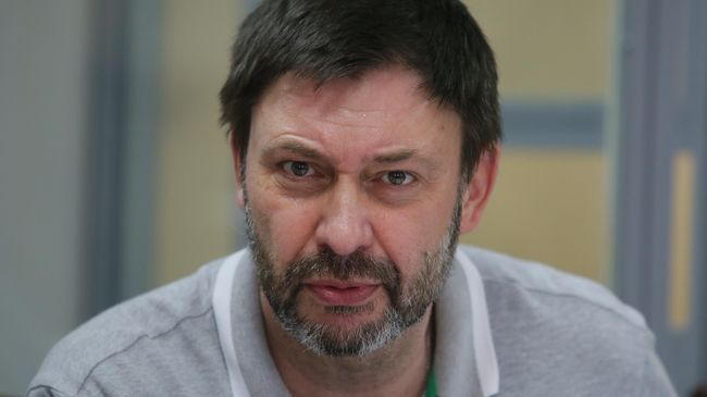 Руководитель портала РИА Новости Украина Кирилл Вышинский на заседании Подольского районного суда Киева
