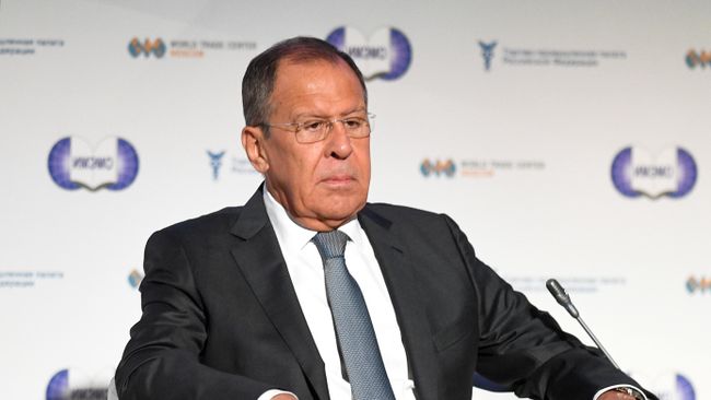 Министр иностранных дел РФ Сергей Лавров выступает во время международного форума Примаковские чтения. 11 июня 2019 Министр иностранных дел РФ Сергей Лавров выступает во время международного форума Примаковские чтения. 11 июня 2019