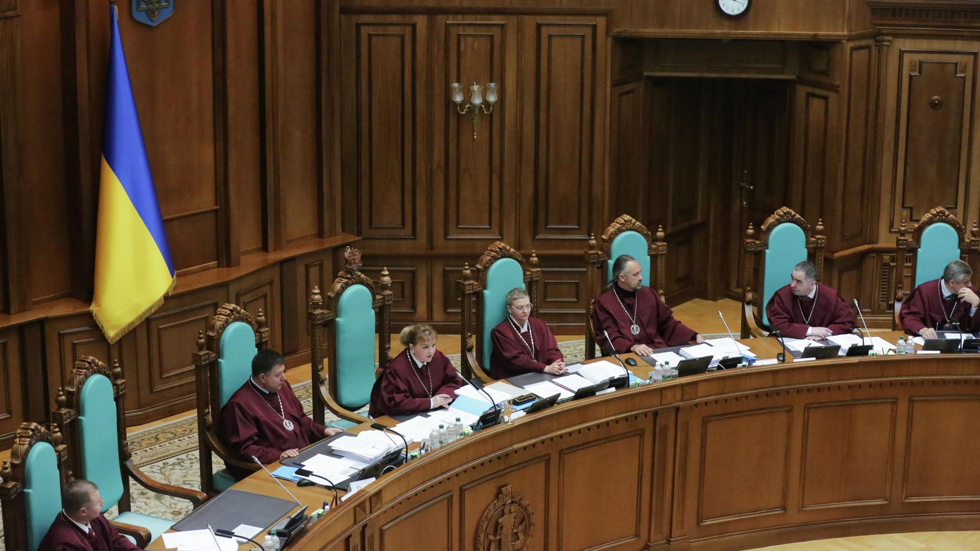 Заседание Конституционного суда в Киеве Заседание Конституционного суда в Киеве - РИА Новости, 1920, 31.10.2020