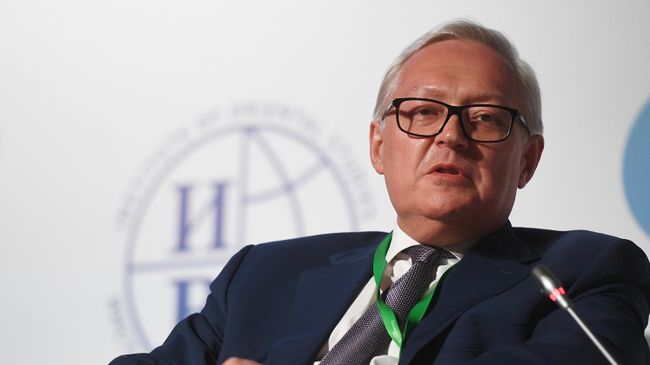 Заместитель министра иностранных дел России Сергей Рябков во время международного форума Примаковские чтения Заместитель министра иностранных дел России Сергей Рябков во время международного форума Примаковские чтения