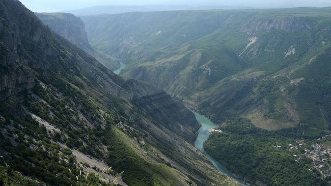 Большой Сулакский каньон в Дагестане