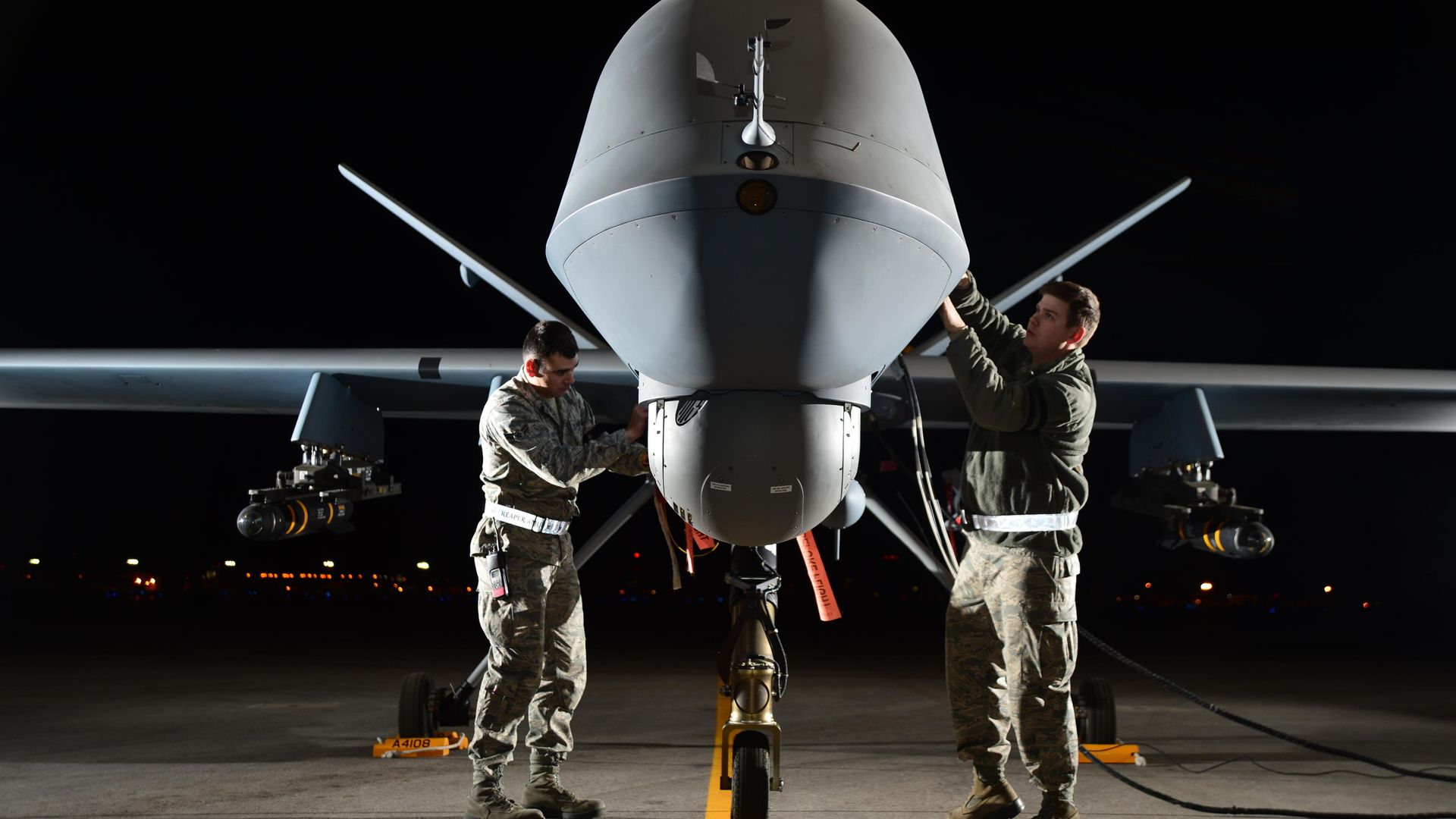 Беспилотник General Atomics MQ-9 Reaper Беспилотник General Atomics MQ-9 Reaper - РИА Новости, 1920, 05.01.2021