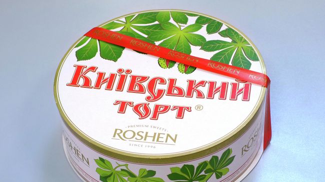 Киевский торт украинской кондитерской корпорации Рошен Киевский торт украинской кондитерской корпорации Рошен