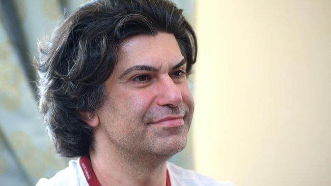 Ректор Академии русского балета имени А.Я. Вагановой Николай Цискаридзе на пресс-конференции в Москве
