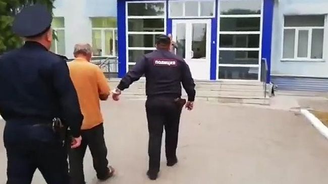 Задержанный участник конфликта в селе Чемодановка Задержанный участник конфликта в селе Чемодановка