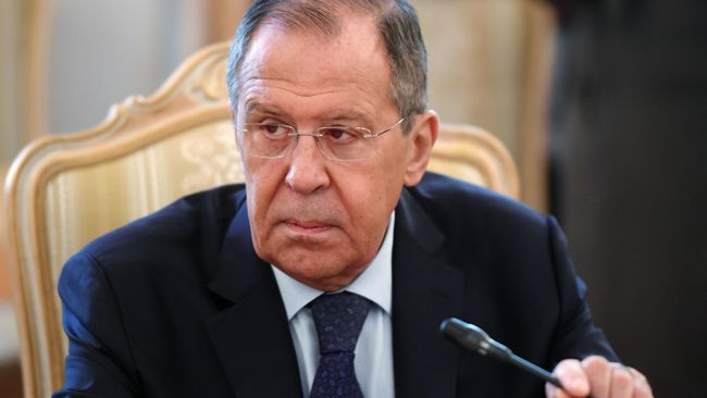 Министр иностранных дел РФ Сергей Лавров. Архивное фото