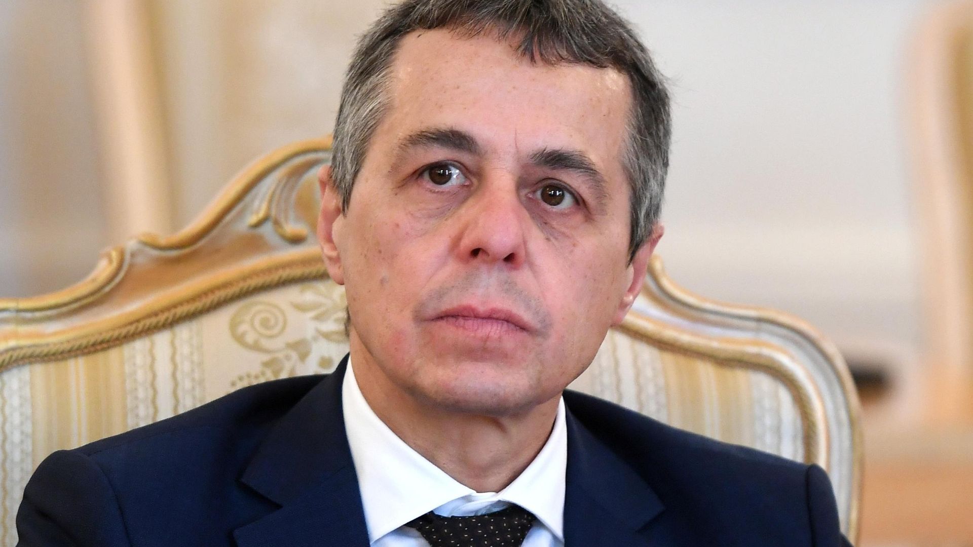 Министр иностранных дел Швейцарии Иньяцио Кассис Министр иностранных дел Швейцарии Иньяцио Кассис - РИА Новости, 1920, 10.04.2024