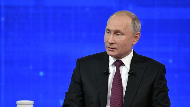 Прямая линия с президентом РФ Владимиром Путиным