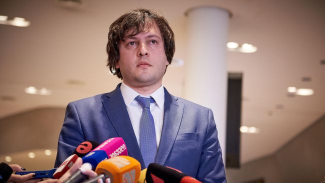 Председатель парламента Грузии Ираклий Кобахидзе
