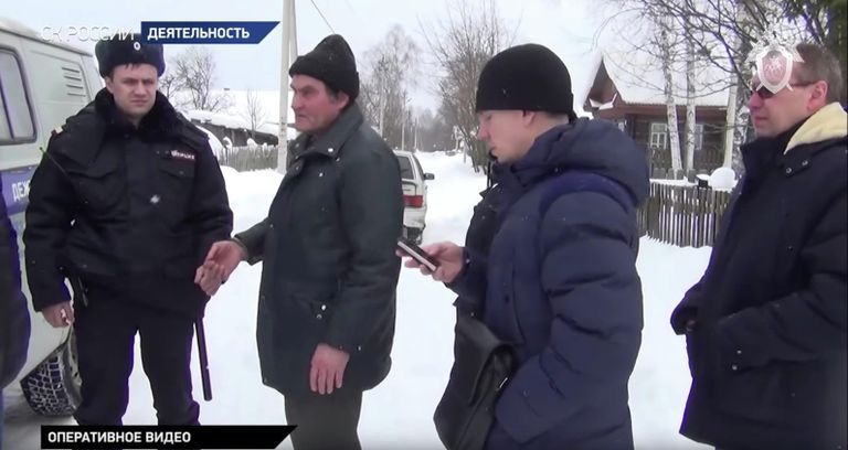 Следственный эксперимент по делу Симанова
