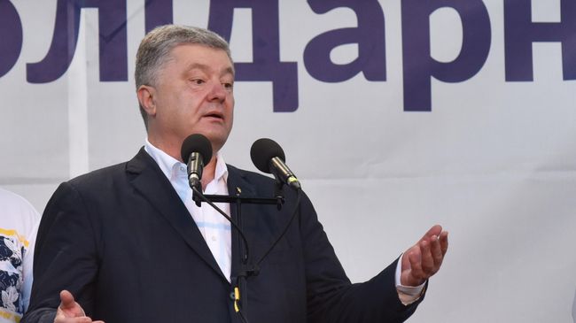 Бывший президент Украины, лидер партии Европейская солидарность Петр Порошенко