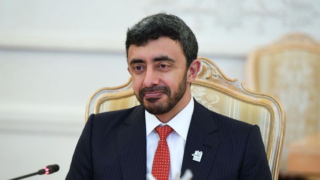 Министр иностранных дел и международного сотрудничества ОАЭ Абдалла бен Заид Аль Нахайян