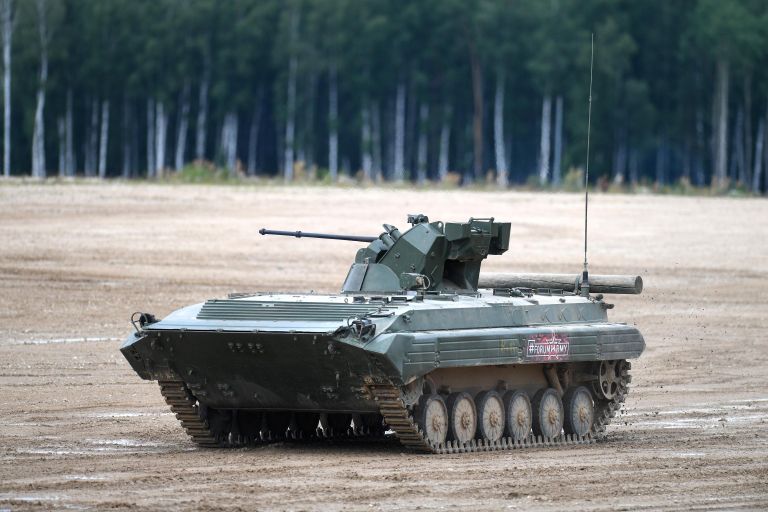 Боевая машина пехоты БМП-3 на Международном военно-техническом форуме Армия-2019 Боевая машина пехоты БМП-3 на Международном военно-техническом форуме Армия-2019