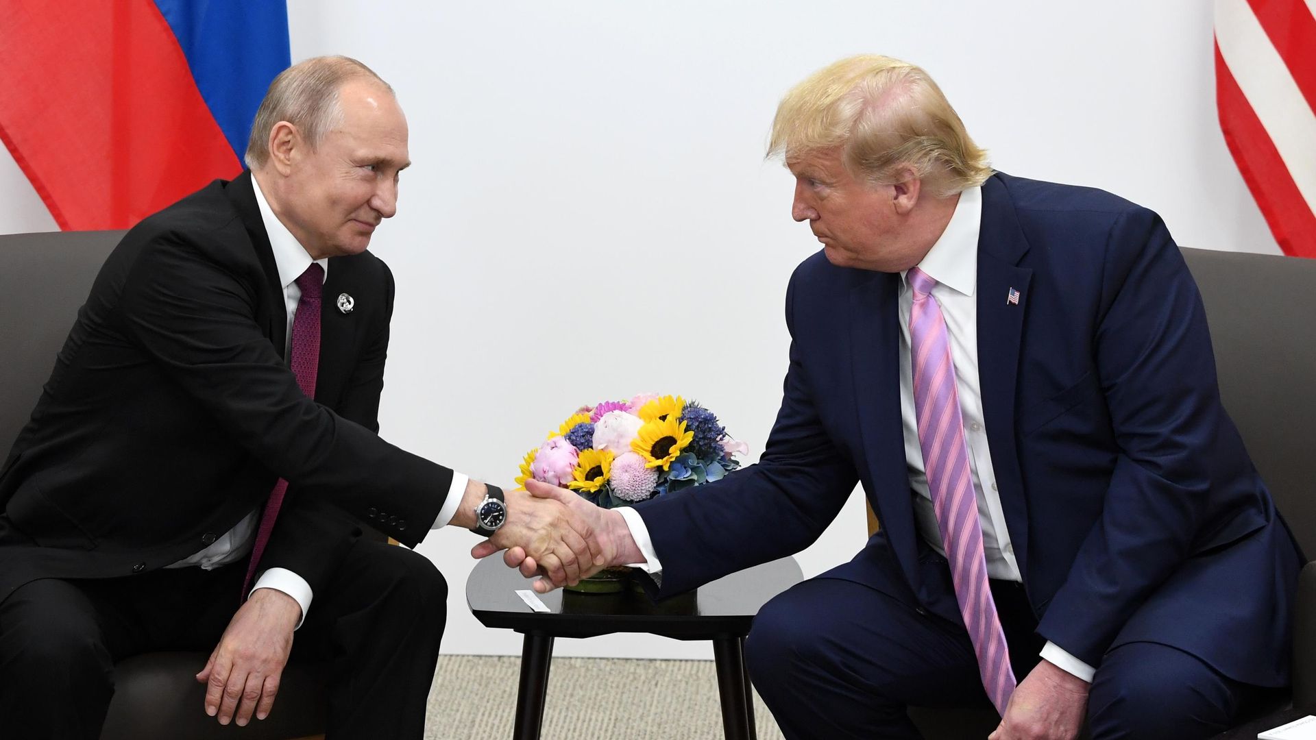 Президент России Владимир Путин и президент США Дональд Трамп Президент России Владимир Путин и президент США Дональд Трамп - РИА Новости, 1920, 20.01.2025