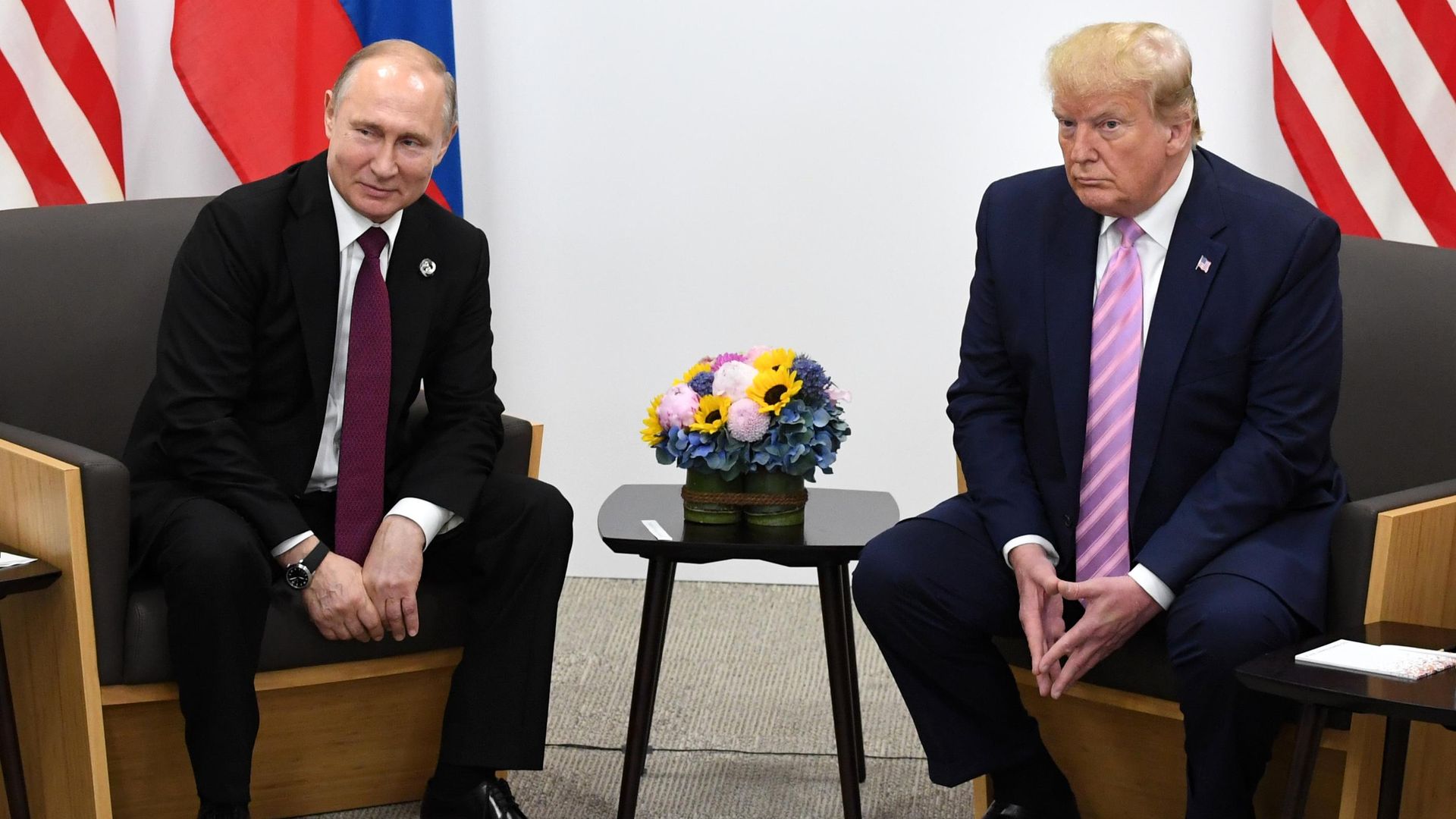 Президент РФ Владимир Путин и президент США Дональд Трамп Президент РФ Владимир Путин и президент США Дональд Трамп - РИА Новости, 1920, 23.02.2025