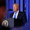 Президент США Дональд Трамп выступает во время пресс-конференции в Осаке, Япония. 29 июня 2019 Президент США Дональд Трамп выступает во время пресс-конференции в Осаке, Япония. 29 июня 2019