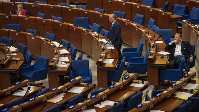 Заседание Парламентской ассамблеи Совета Европы Заседание Парламентской ассамблеи Совета Европы