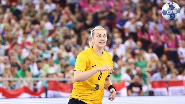 Анна Сень в финальном матче Лиги чемпионов