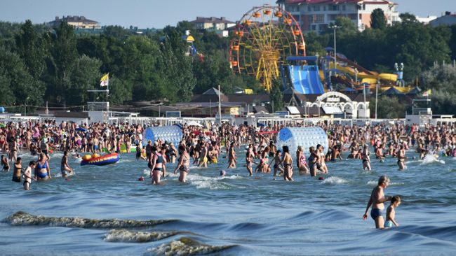 Пляж в Анапе Пляж в Анапе