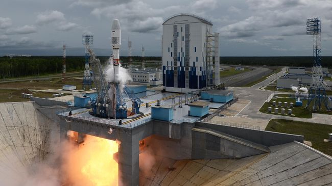 Пуск ракеты-носителя Союз-2.1б с разгонным блоком Фрегат и метеорологическим спутником Метеор-М номер 2-2 с космодрома Восточный Пуск ракеты-носителя Союз-2.1б с разгонным блоком Фрегат и метеорологическим спутником Метеор-М номер 2-2 с космодрома Восточный