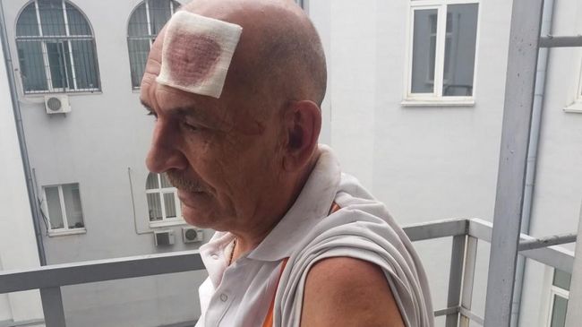 Владимир Цемах после похищения украинскими спецслужбами Владимир Цемах после похищения украинскими спецслужбами