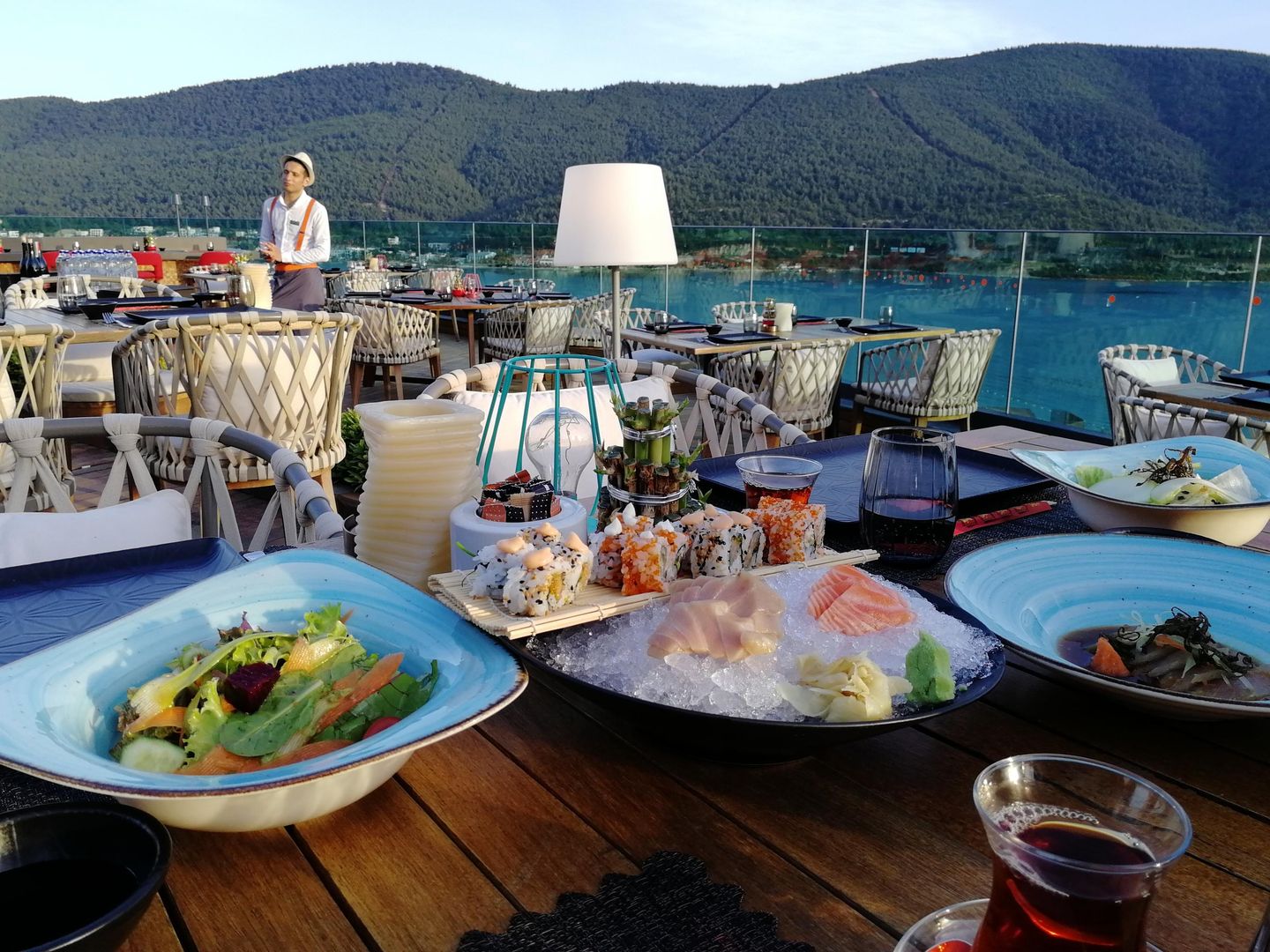 Ужин в японском ресторане отеля Lujo Bodrum Ужин в японском ресторане отеля Lujo Bodrum