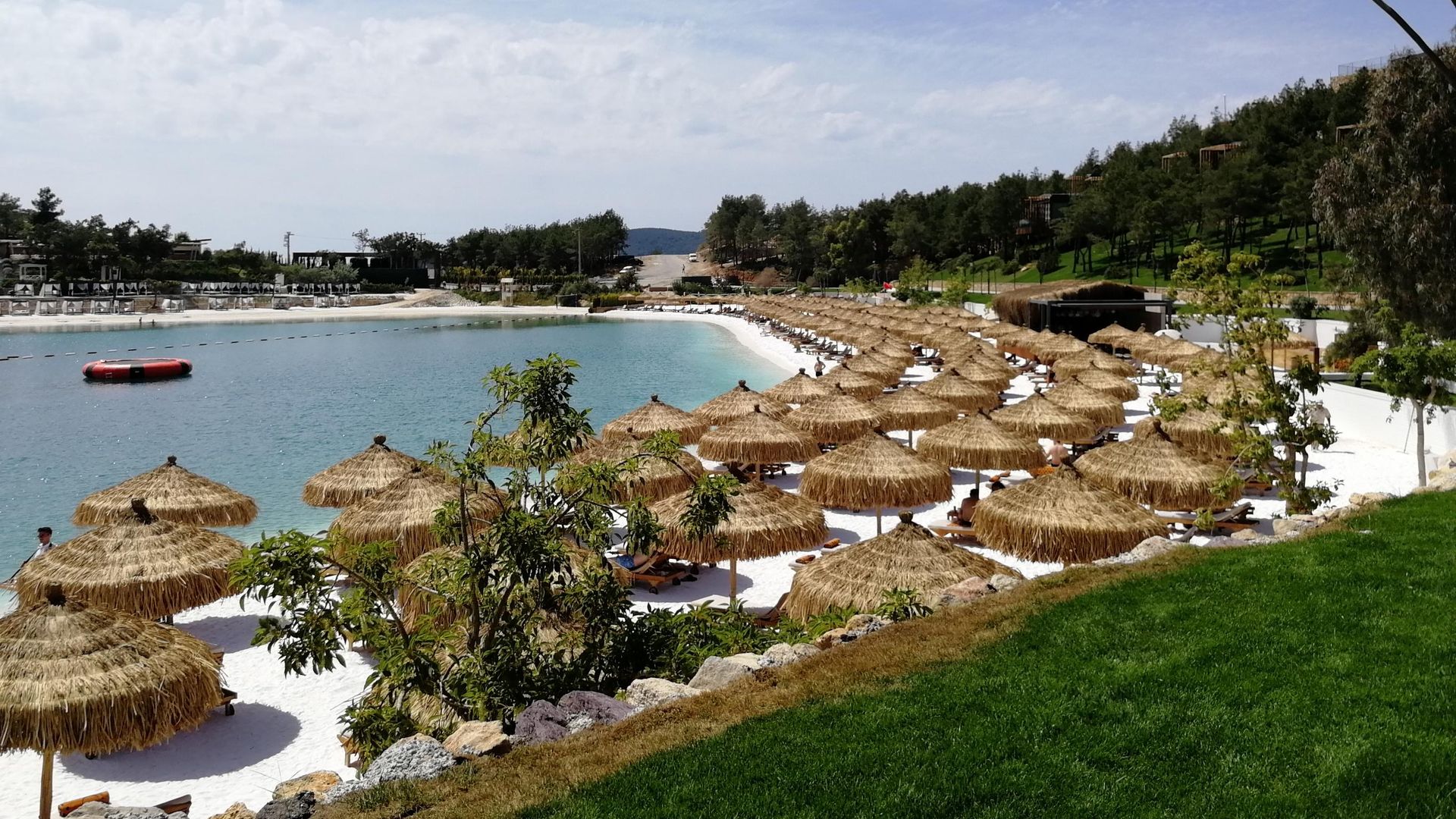 Пляж отеля Lujo Bodrum - РИА Новости, 1920, 02.10.2020