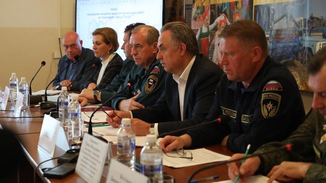 Заседание Правительственной комиссии под председательством вице-премьера Правительства РФ Виталия Мутко. 6 июля 2019 Заседание Правительственной комиссии под председательством вице-премьера Правительства РФ Виталия Мутко. 6 июля 2019