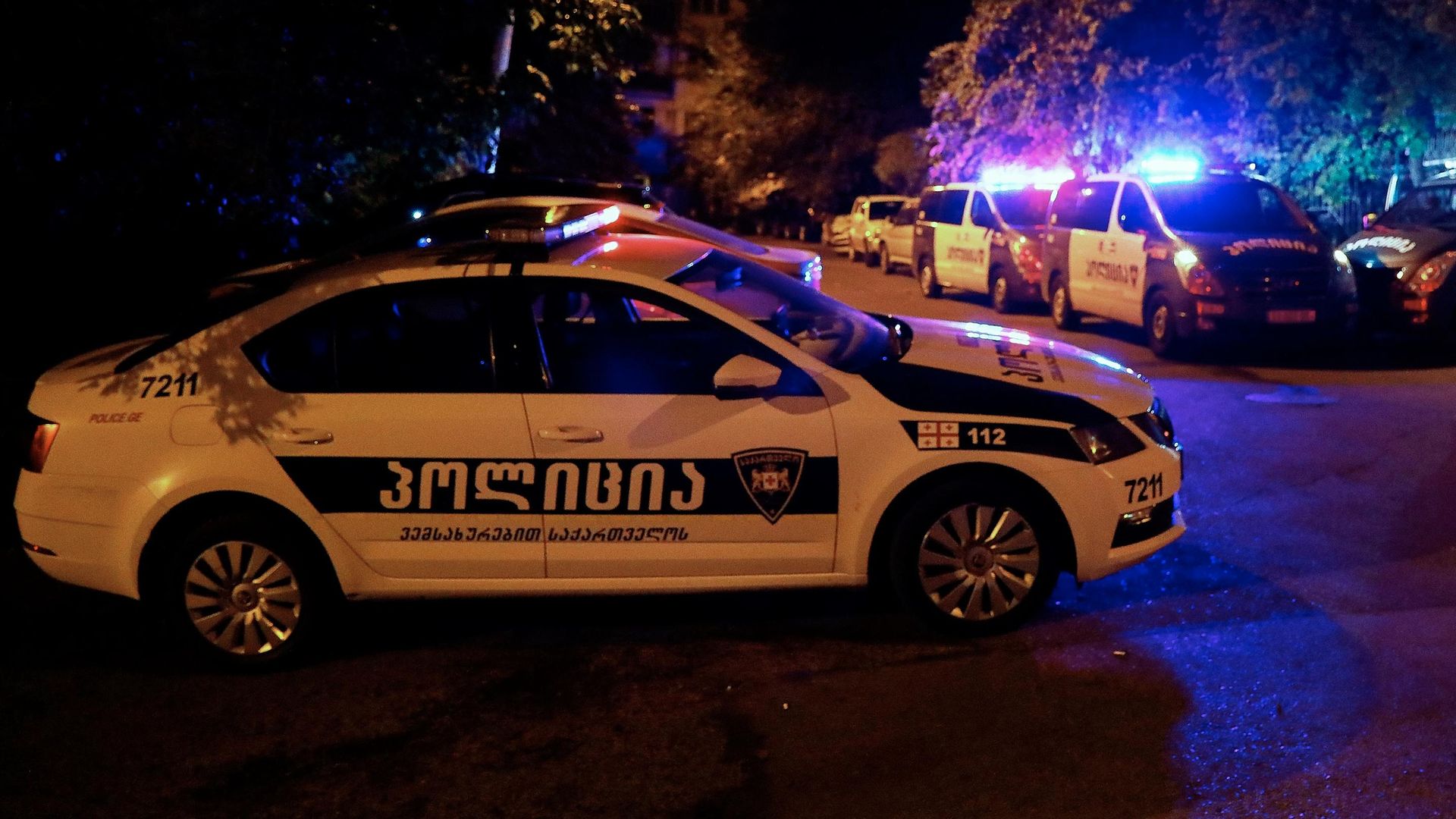 Полицейские автомобили в Грузии Полицейские автомобили в Грузии - РИА Новости, 1920, 23.06.2025
