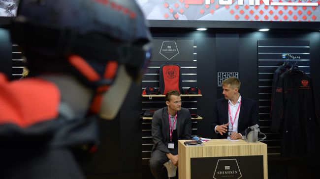 Стенд компании Shishkin на международной промышленной выставке ИННОПРОМ-2019