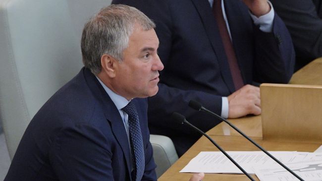 Председатель Государственной Думы РФ Вячеслав Володин
