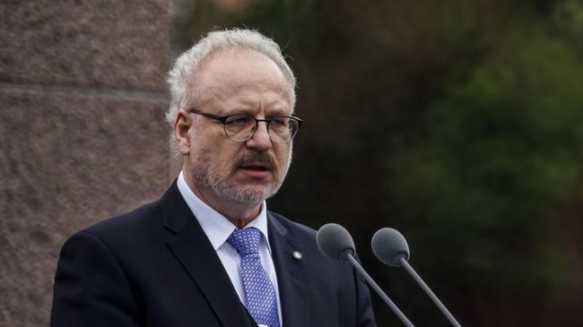 Президент Латвии Эгилс Левитс