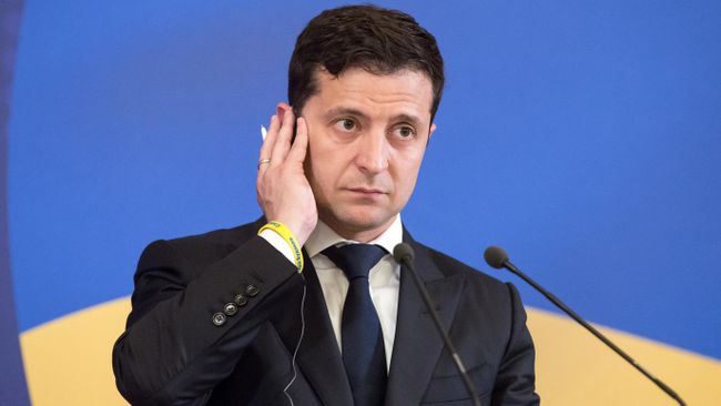 Президент Украины Владимир Зеленский на 21-м саммите Украина - Европейский союз в Киеве. Президент Украины Владимир Зеленский на 21-м саммите Украина - Европейский союз в Киеве.