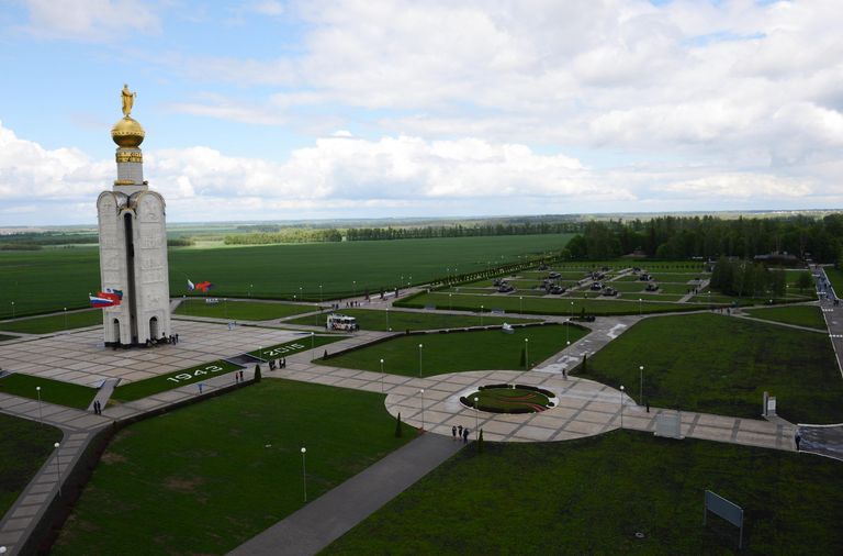 Музей бронетанковой техники в поселке Прохоровка Белгородской области
