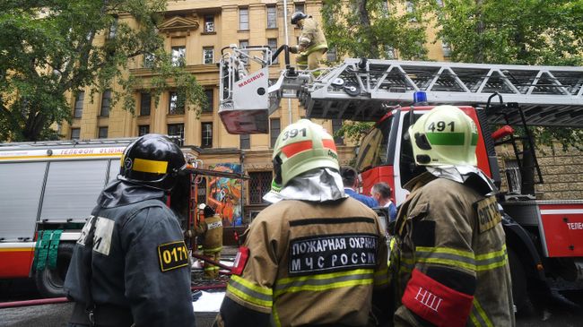 Последствия пожара в Российском архиве литературы и искусства. 12 июля 2019 Последствия пожара в Российском архиве литературы и искусства. 12 июля 2019