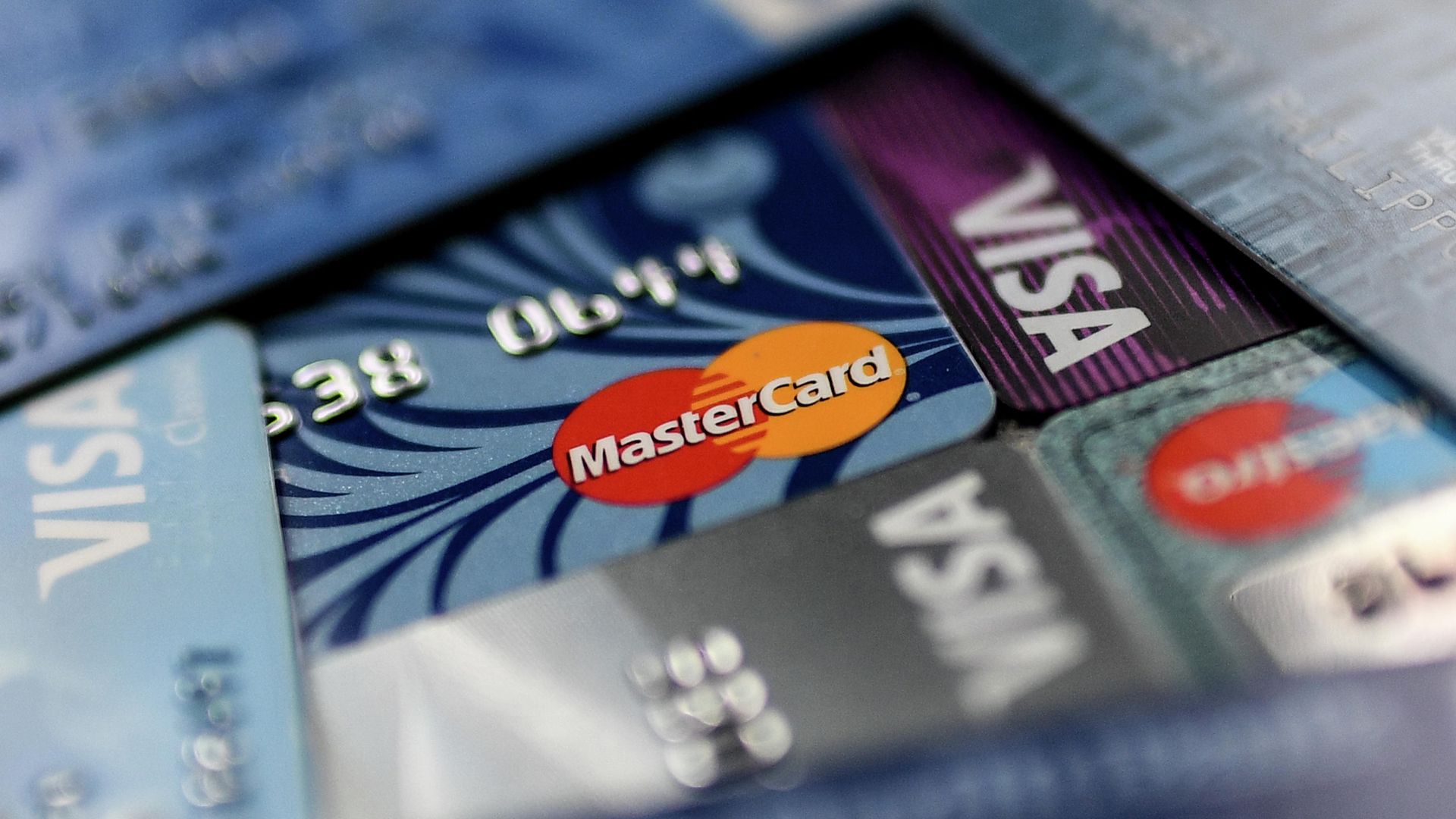 Банковские карты международных платежных систем Visa и Masterсard Банковские карты международных платежных систем Visa и Masterсard - РИА Новости, 1920, 06.03.2022