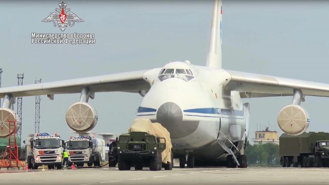 Поставка партии компонентов российской ЗРС С-400 Турции. 15 июля 2019