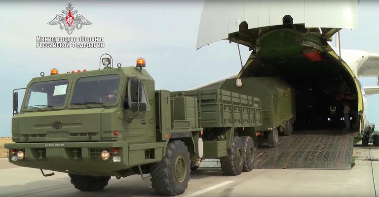 Поставка партии компонентов российской ЗРС С-400 Турции