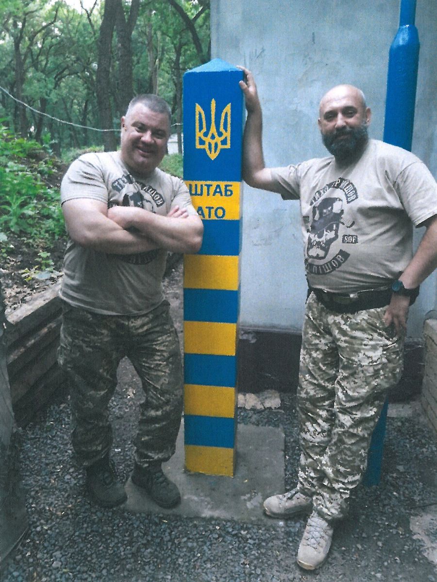 Василий Прозоров с Сергеем Кривоносом