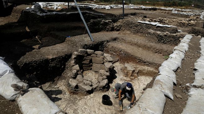 Раскопки в доисторическом поселении близ Иерусалима. 16 июля 2019 Раскопки в доисторическом поселении близ Иерусалима. 16 июля 2019