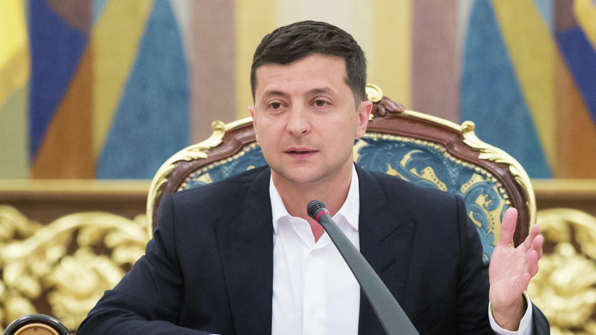 Президент Украины Владимир Зеленский Президент Украины Владимир Зеленский - РИА Новости, 1920, 13.04.2021