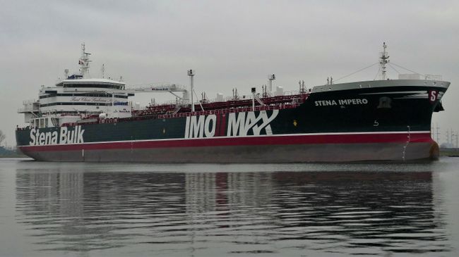 Британский танкер Stena Impero Британский танкер Stena Impero