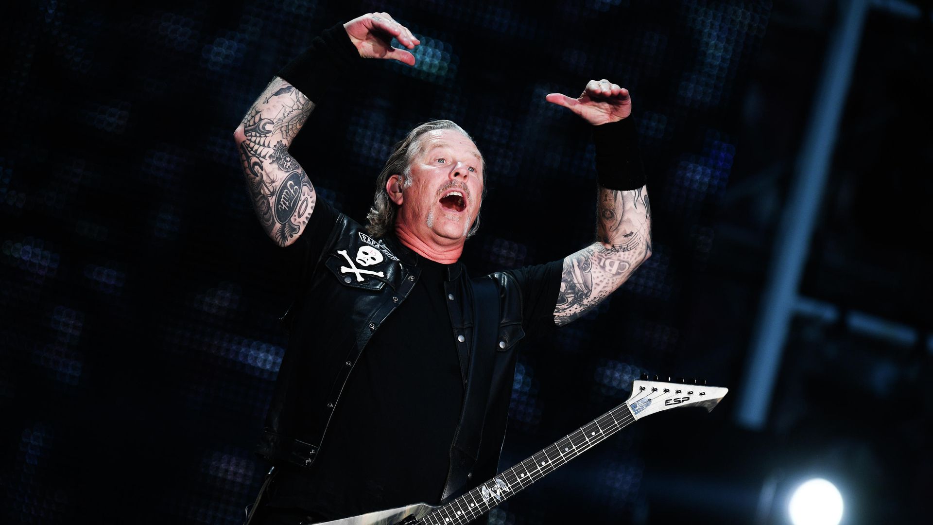 Джеймс Хетфилд во время концерта рок-группы Metallica Джеймс Хетфилд во время концерта рок-группы Metallica - РИА Новости, 1920, 11.10.2025