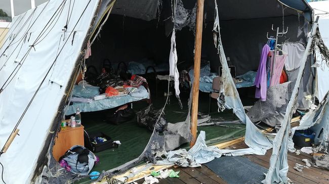 Пожар в палаточном городке в Хабаровском крае Пожар в палаточном городке в Хабаровском крае