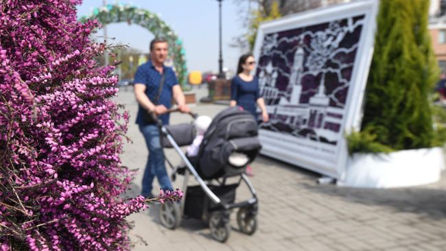 Семья на фестивале в Москве Семья на фестивале в Москве