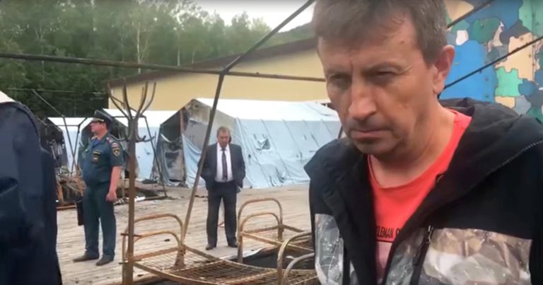 Директор детского палаточного лагеря Холдоми Максим Кузнецов 