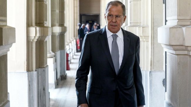 Министр иностранных дел России Сергей Лавров