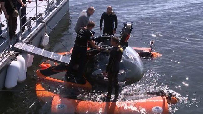 В батискафе на дно Балтики: Путин почтил память погибших моряков ВОВ В батискафе на дно Балтики: Путин почтил память погибших моряков ВОВ